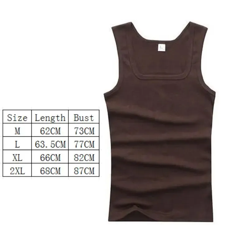 100% Cotton Mens Oversized Tank Top
