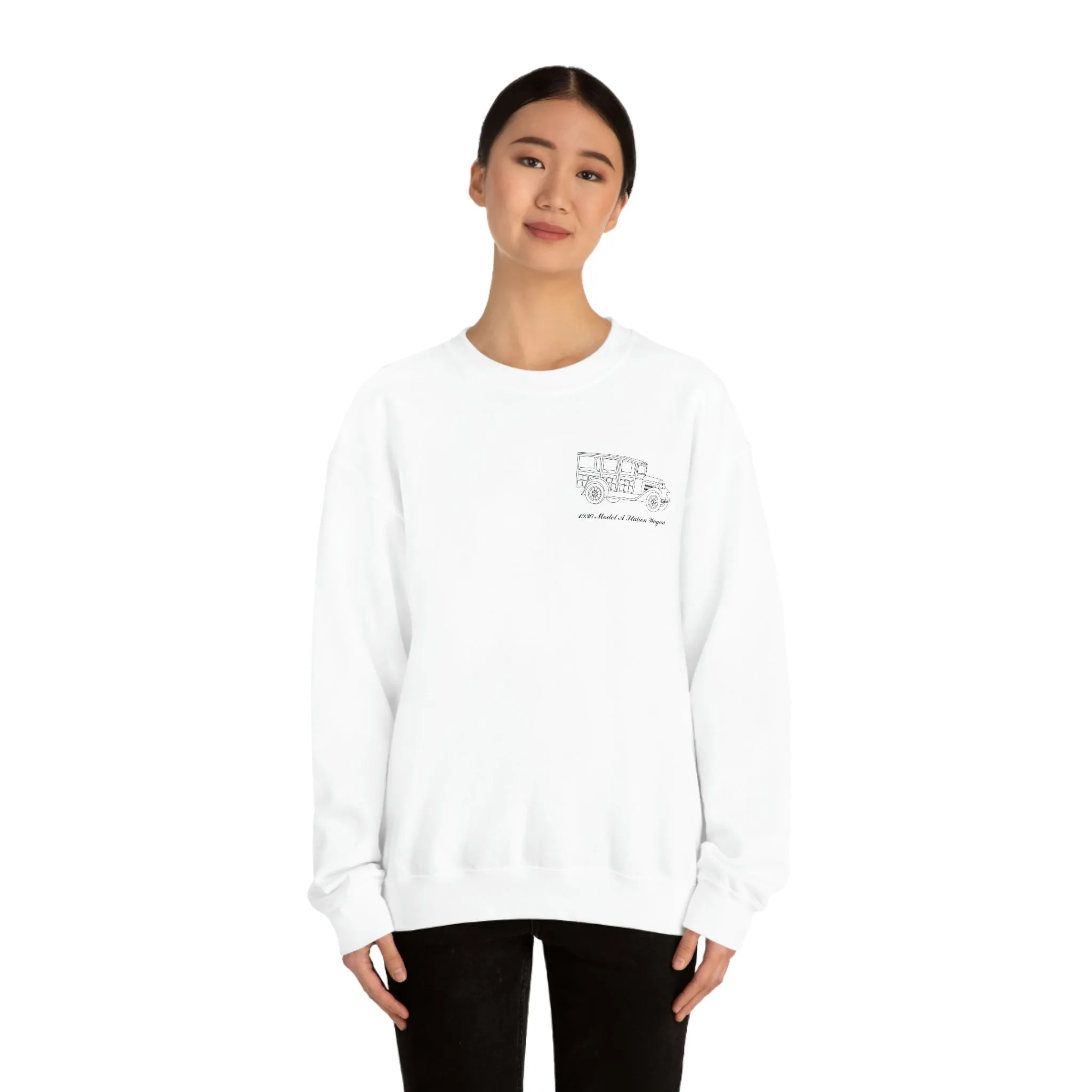 1930 Station Wagon Crewneck Sweatshirt