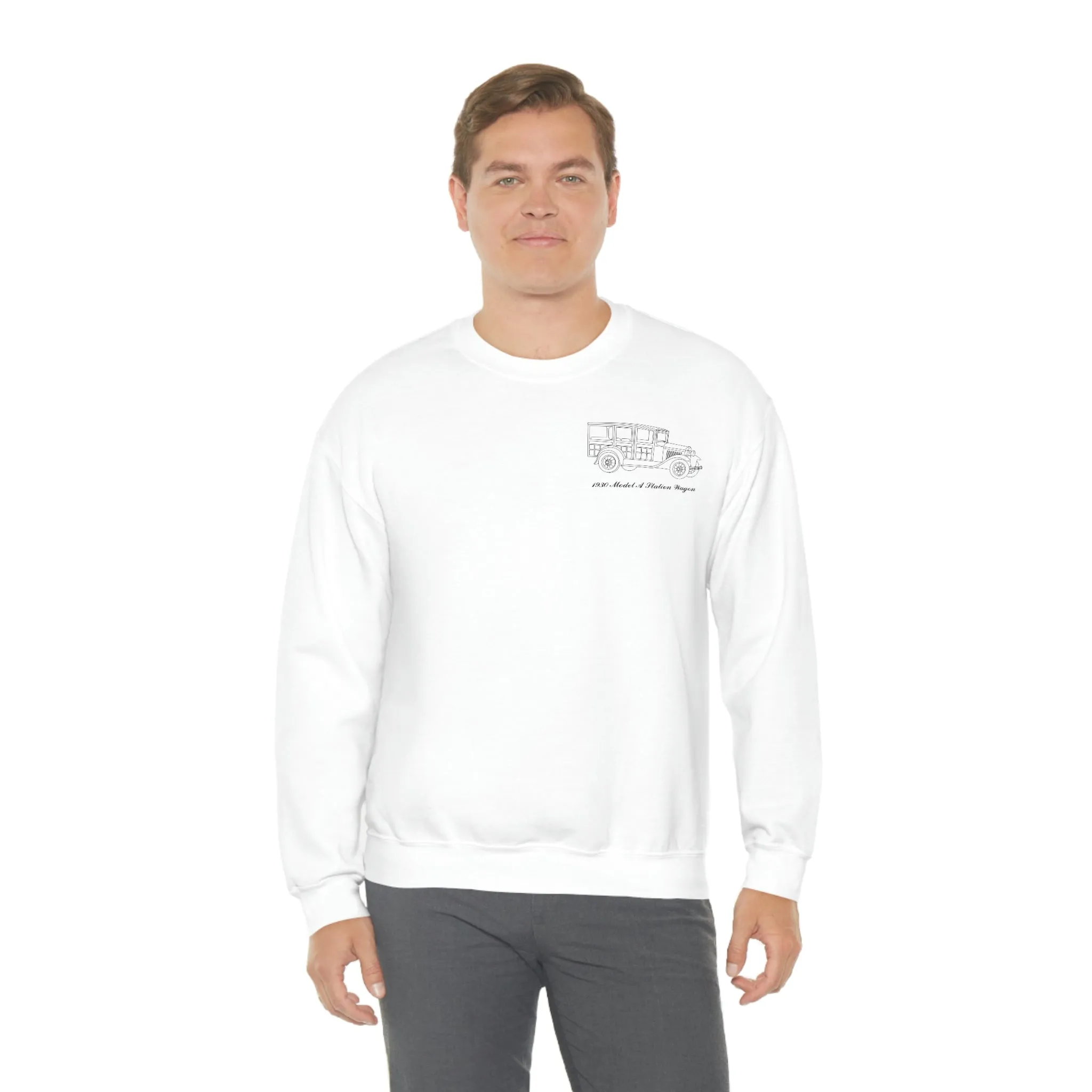 1930 Station Wagon Crewneck Sweatshirt