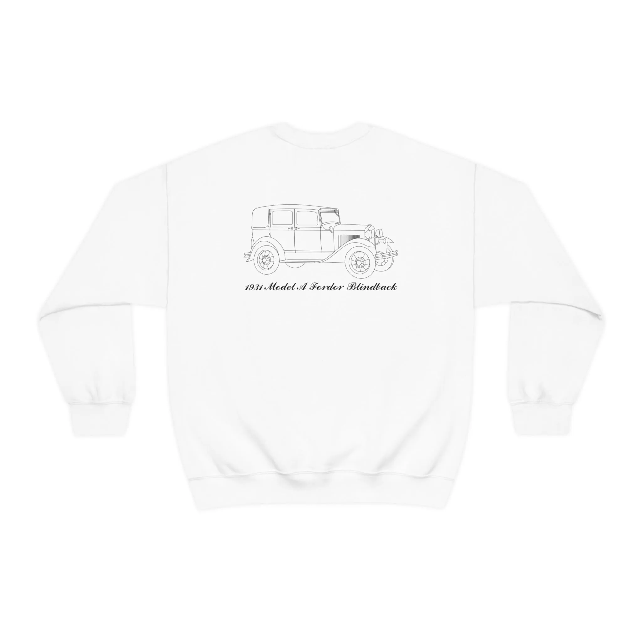 1931 Fordor Town Sedan Blindback Crewneck Sweatshirt