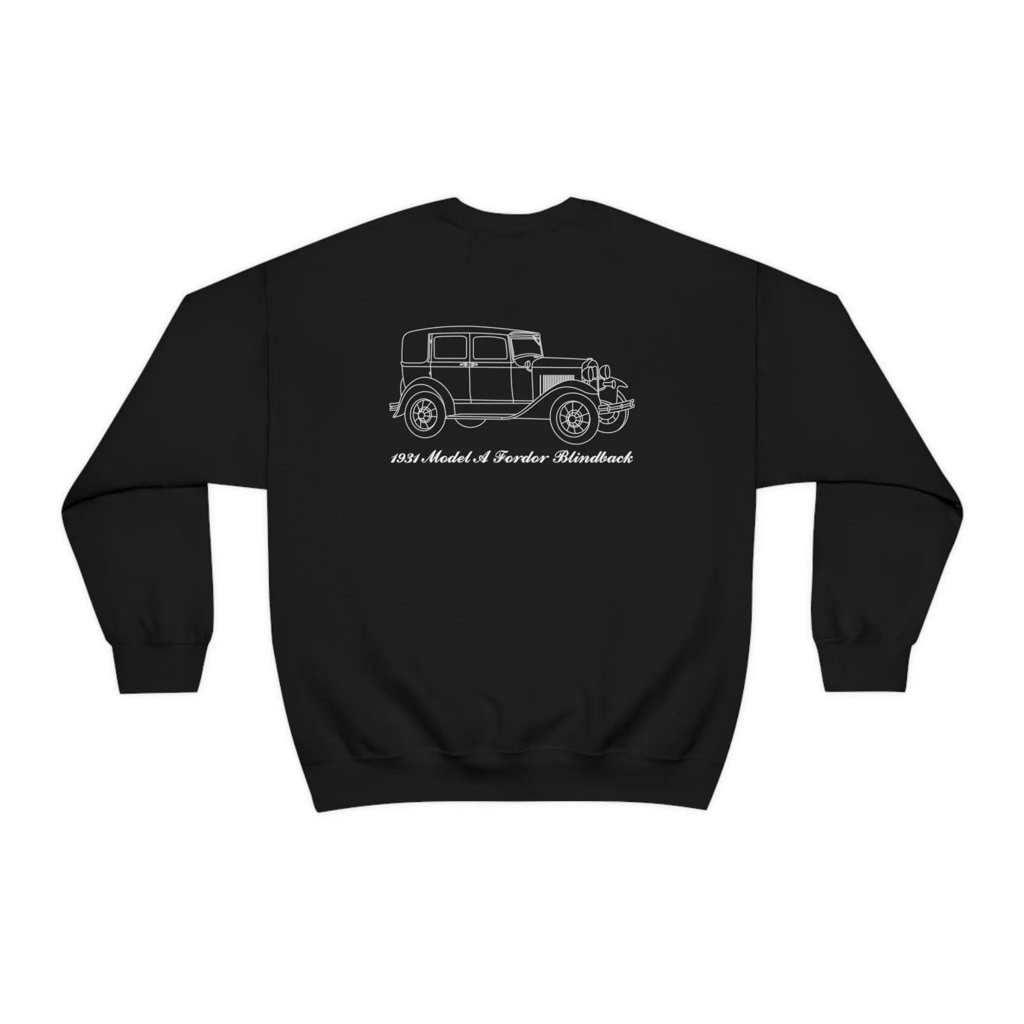 1931 Fordor Town Sedan Blindback Crewneck Sweatshirt