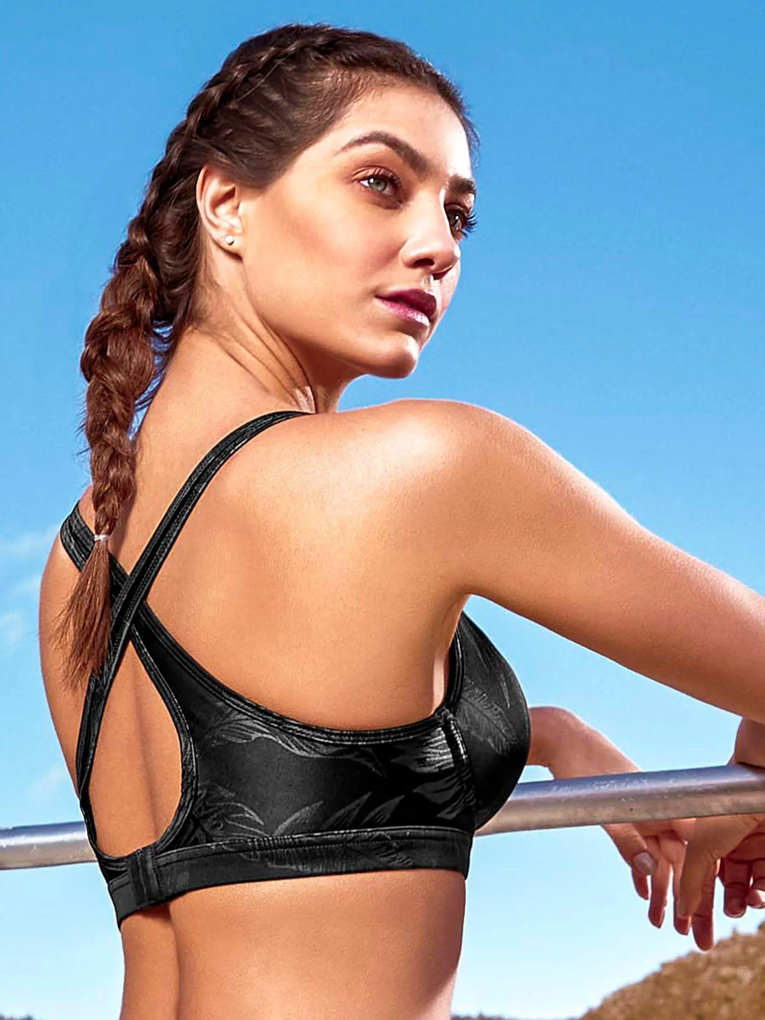 26880 Bra Deportivo estampado