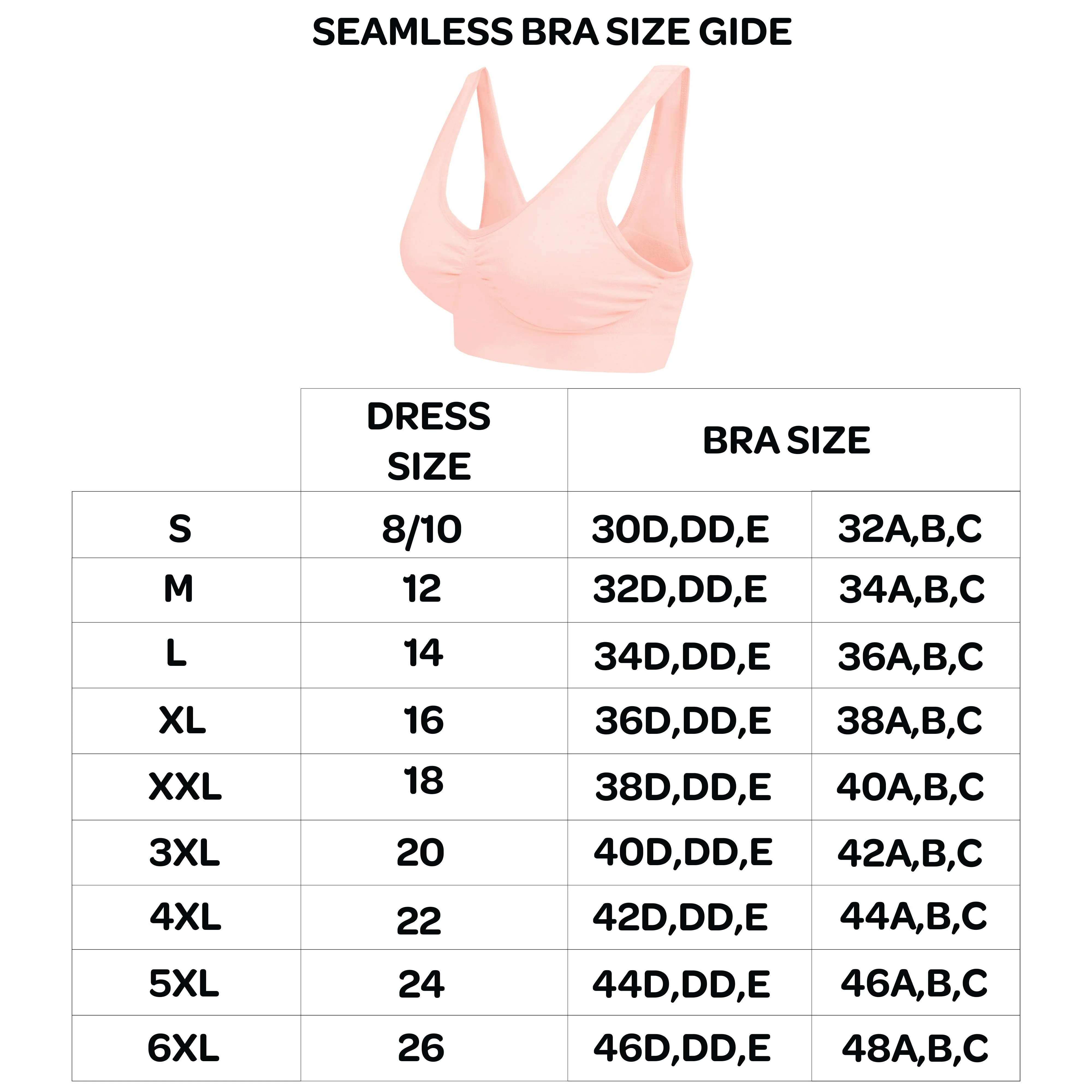 3 Pack Seamless Comfort Bra - Purple / Ruby / Blue