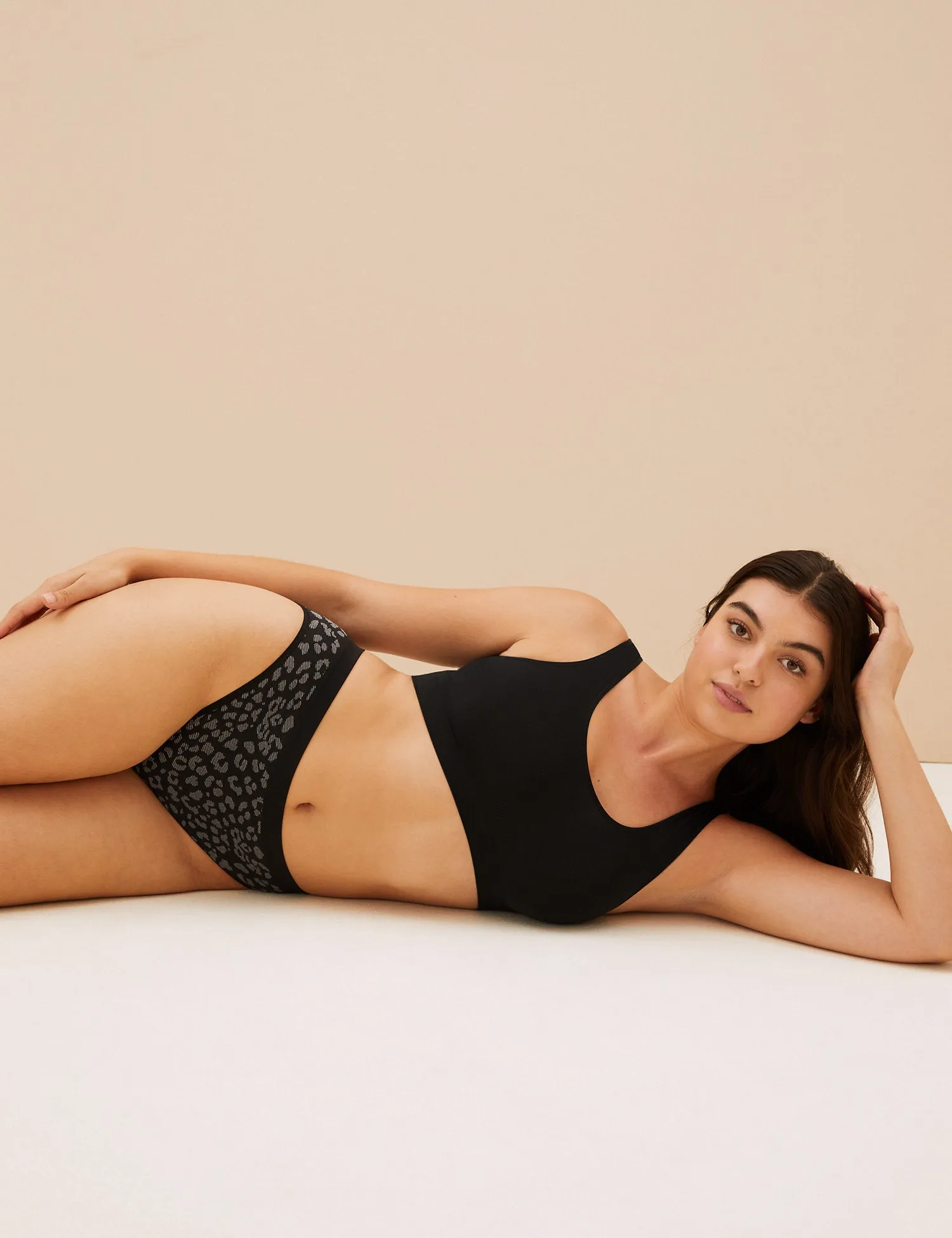 3pk Seamless Non Wired Crop Tops