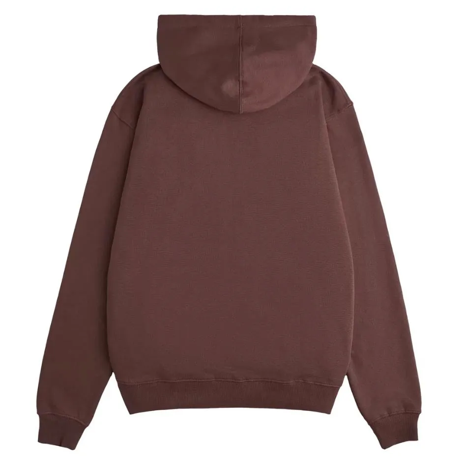 ACADEMY hoodie dark brown