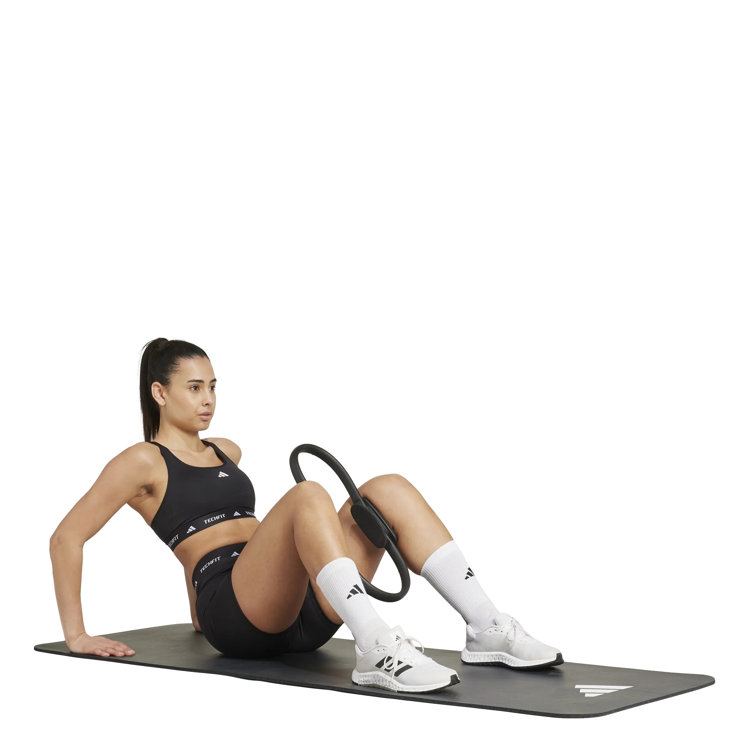 adidas TECHFIT 4 Inch Womens Short Tights