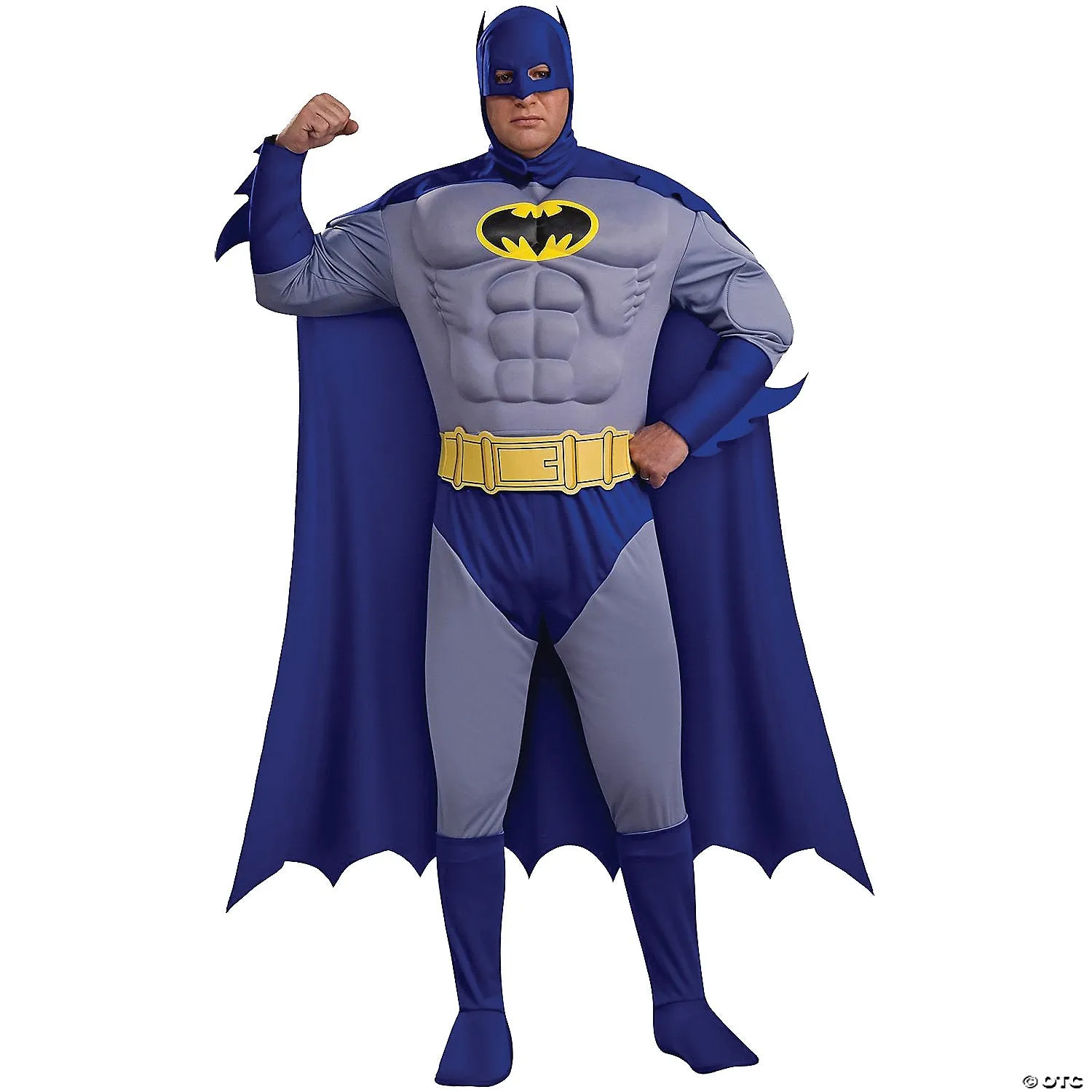 Adult Plus Size Deluxe Batman Costume