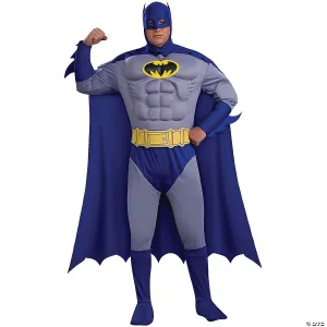 Adult Plus Size Deluxe Batman Costume