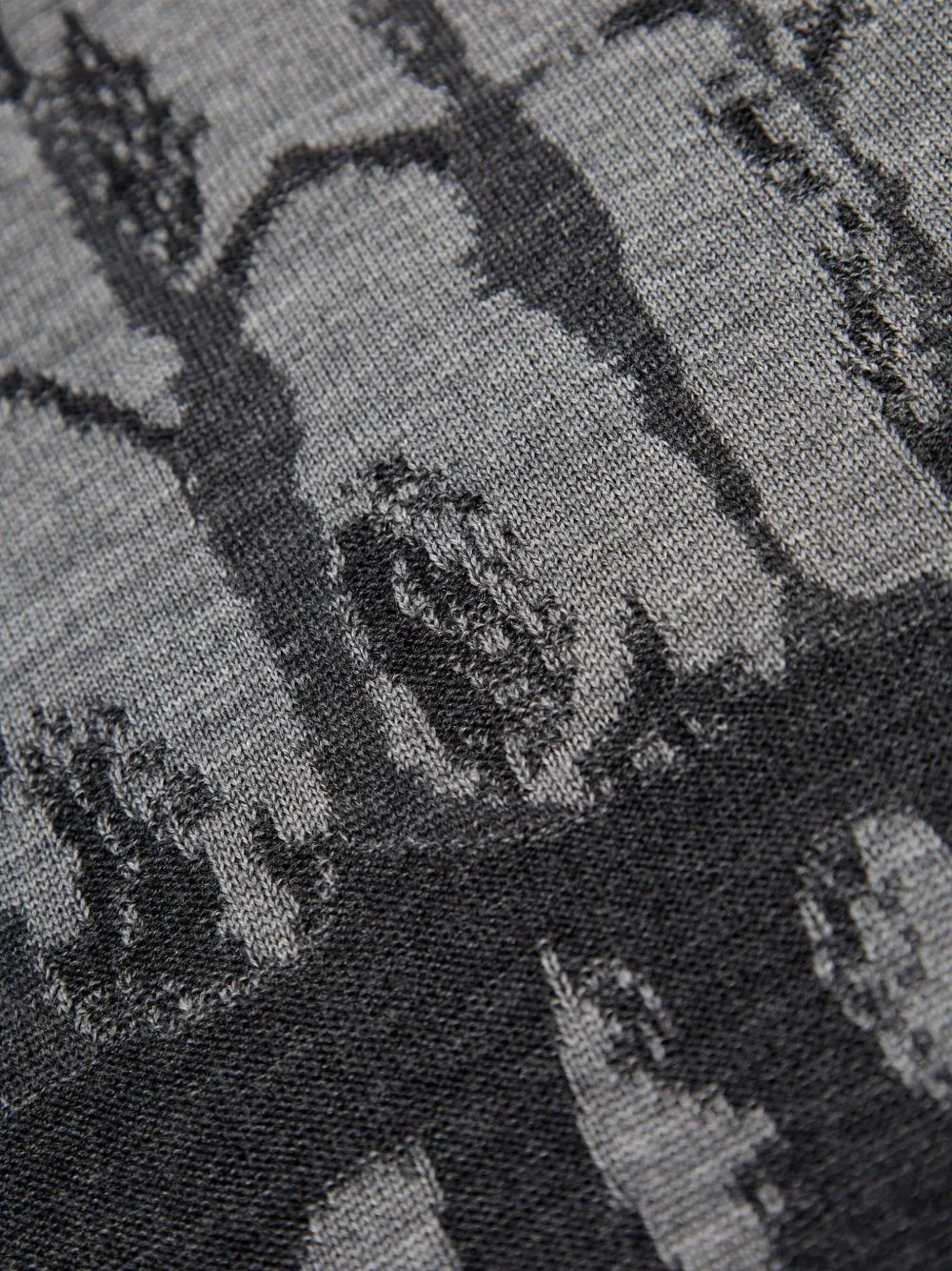 Alexander Mc Queen Skull Wool tröja