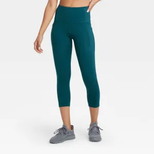 All In Motion Women's Sculpted High Rise Capri Leggings