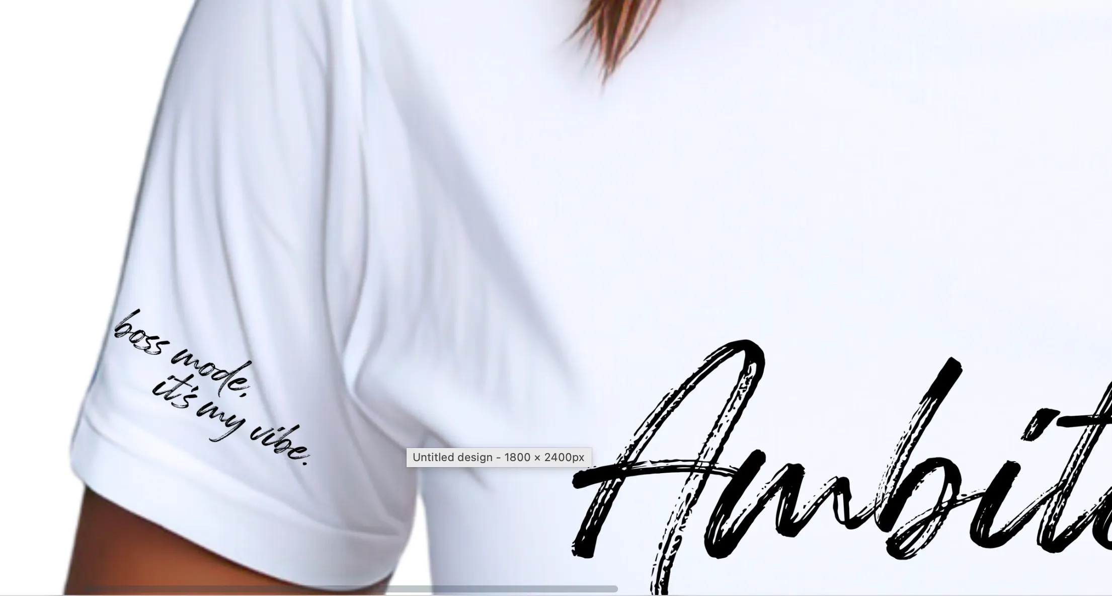Ambitchous Graphic T-Shirt for Women – Side Hustle Style