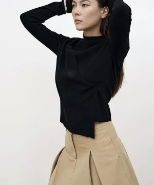 Anell Golf Clea Tuck Skirt - Beige
