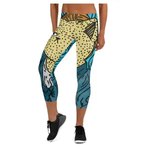 Angry Cat Whisper Capris