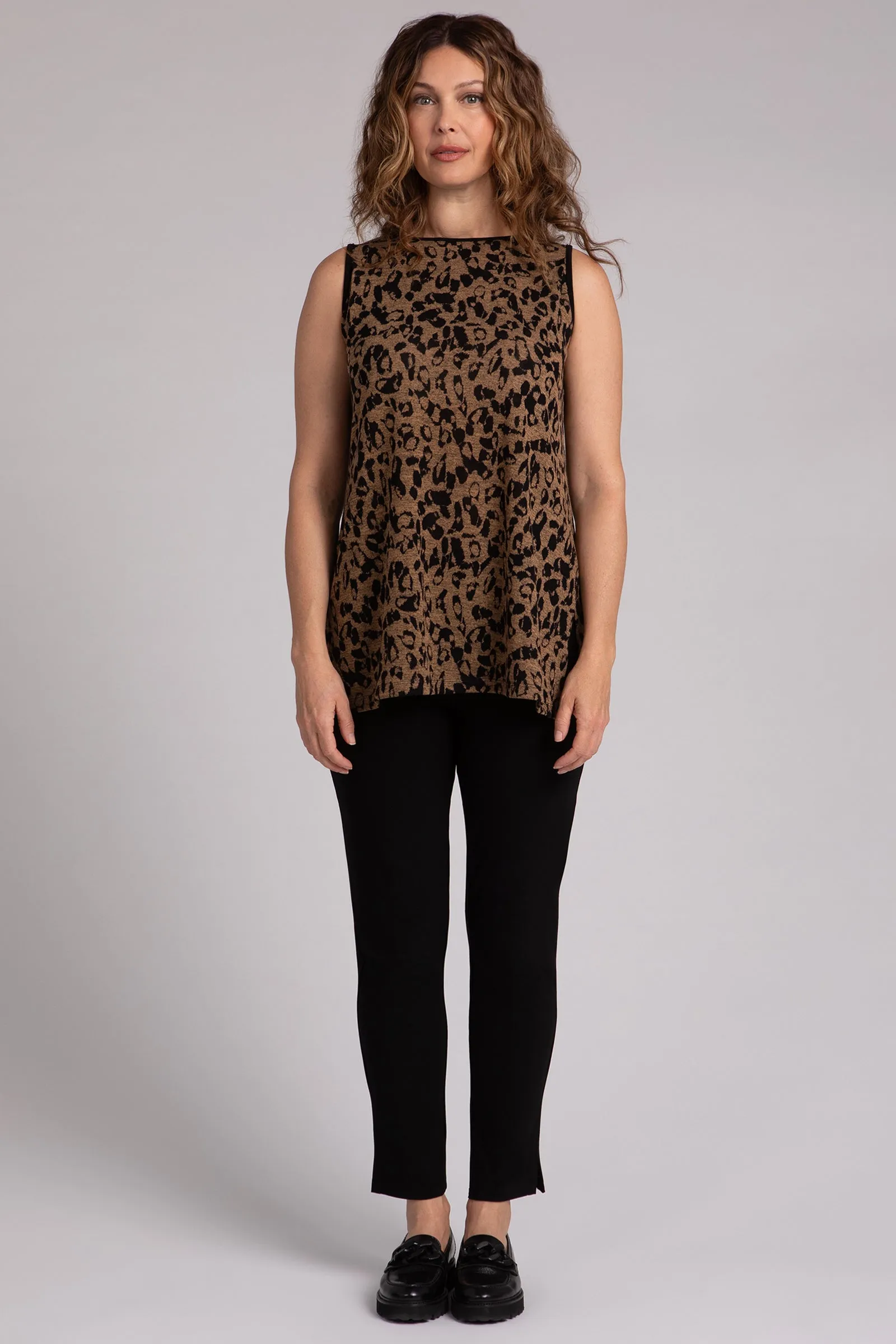 Animal Sweater Sleeveless Nu Ideal Tunic