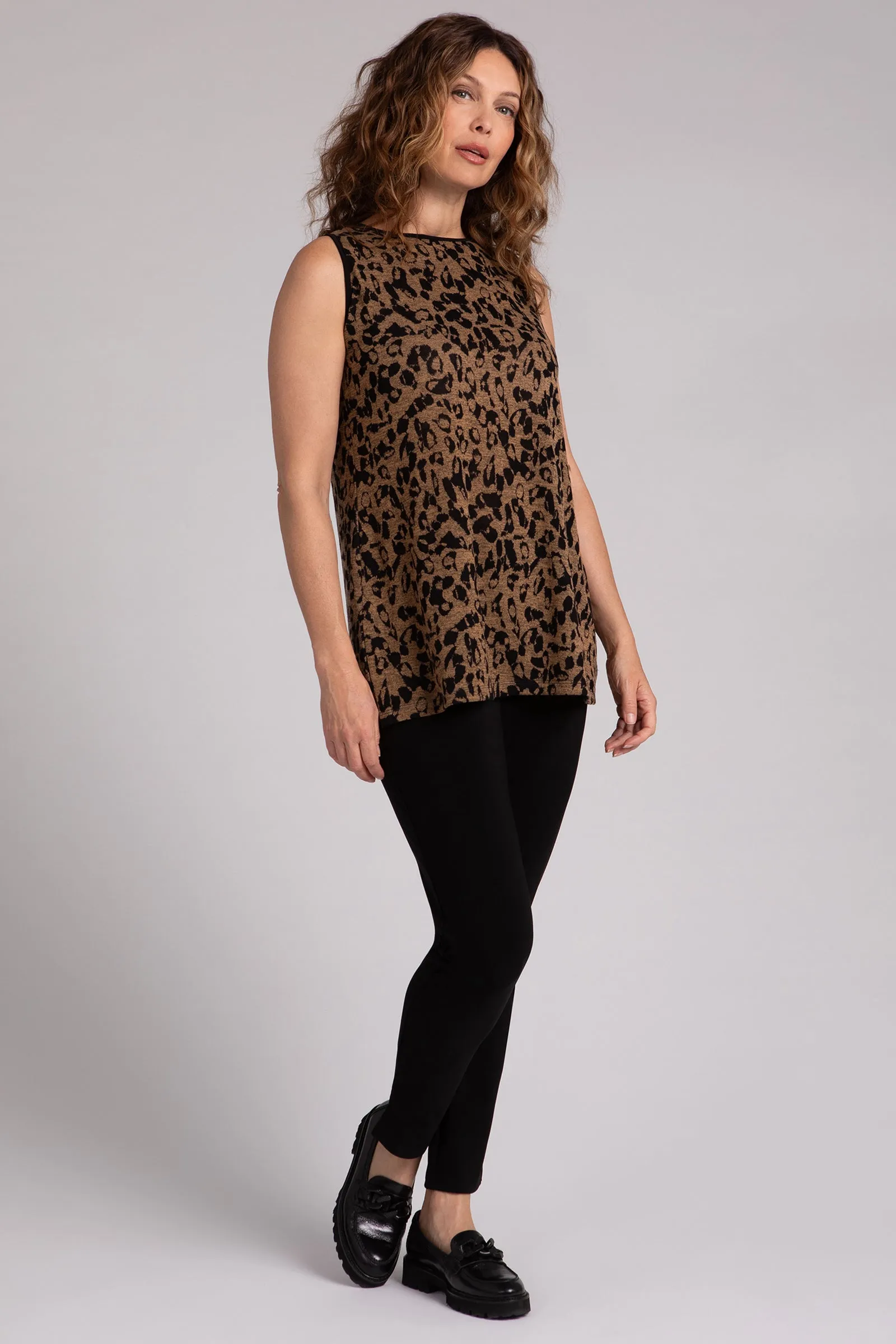 Animal Sweater Sleeveless Nu Ideal Tunic