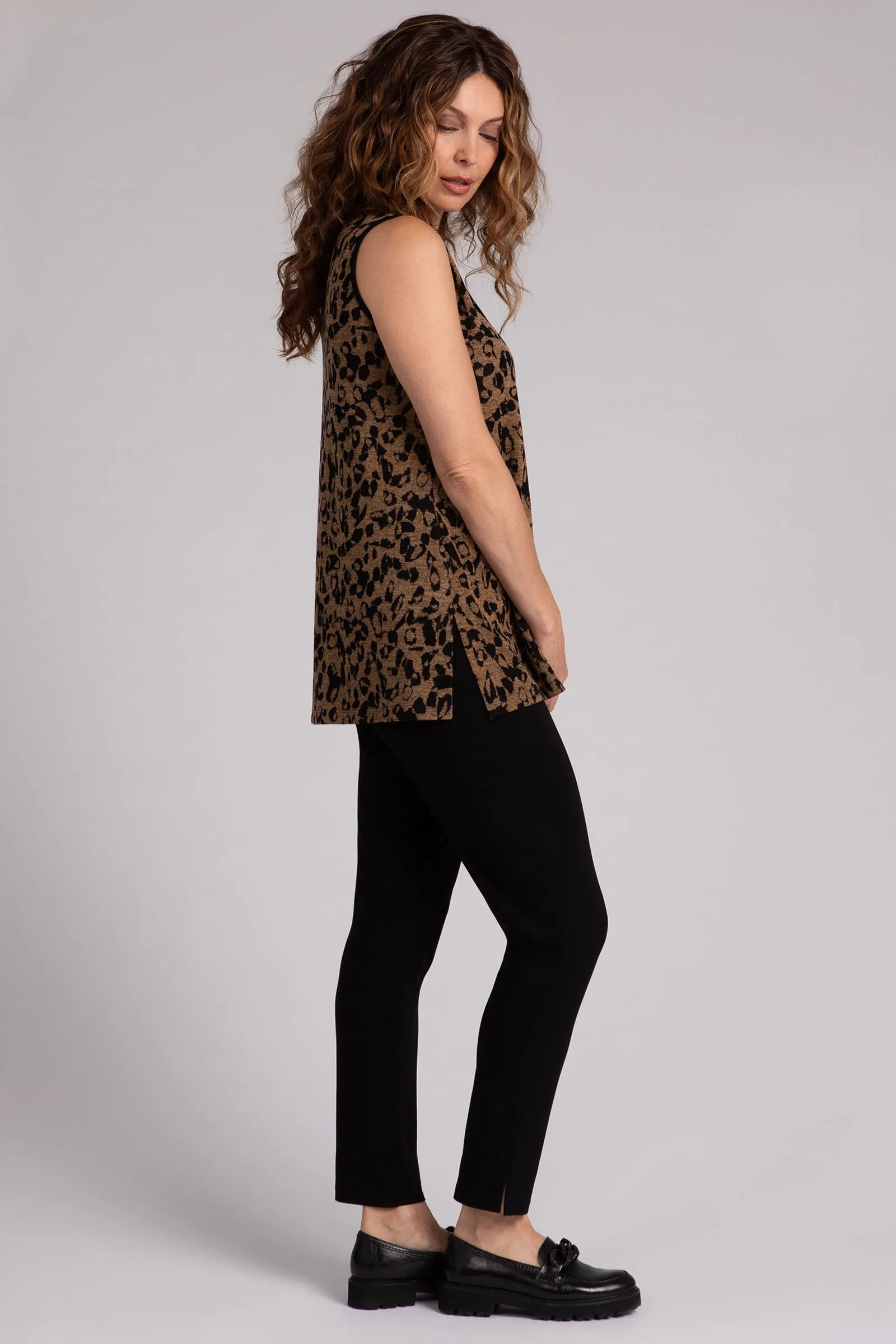 Animal Sweater Sleeveless Nu Ideal Tunic