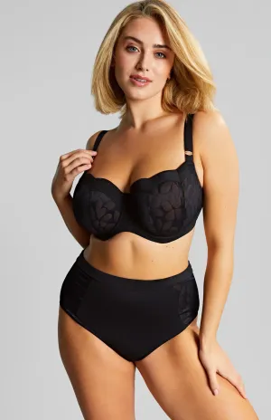 Ashley Padded Balcony Bra In Black - Panache