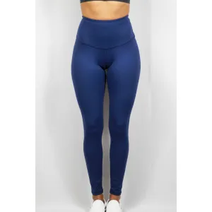 ASPIRE HIGH WAISTED LEGGINGS - MID NIGHT BLUE