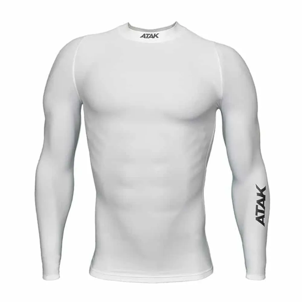 Atak Compression Top White Junior