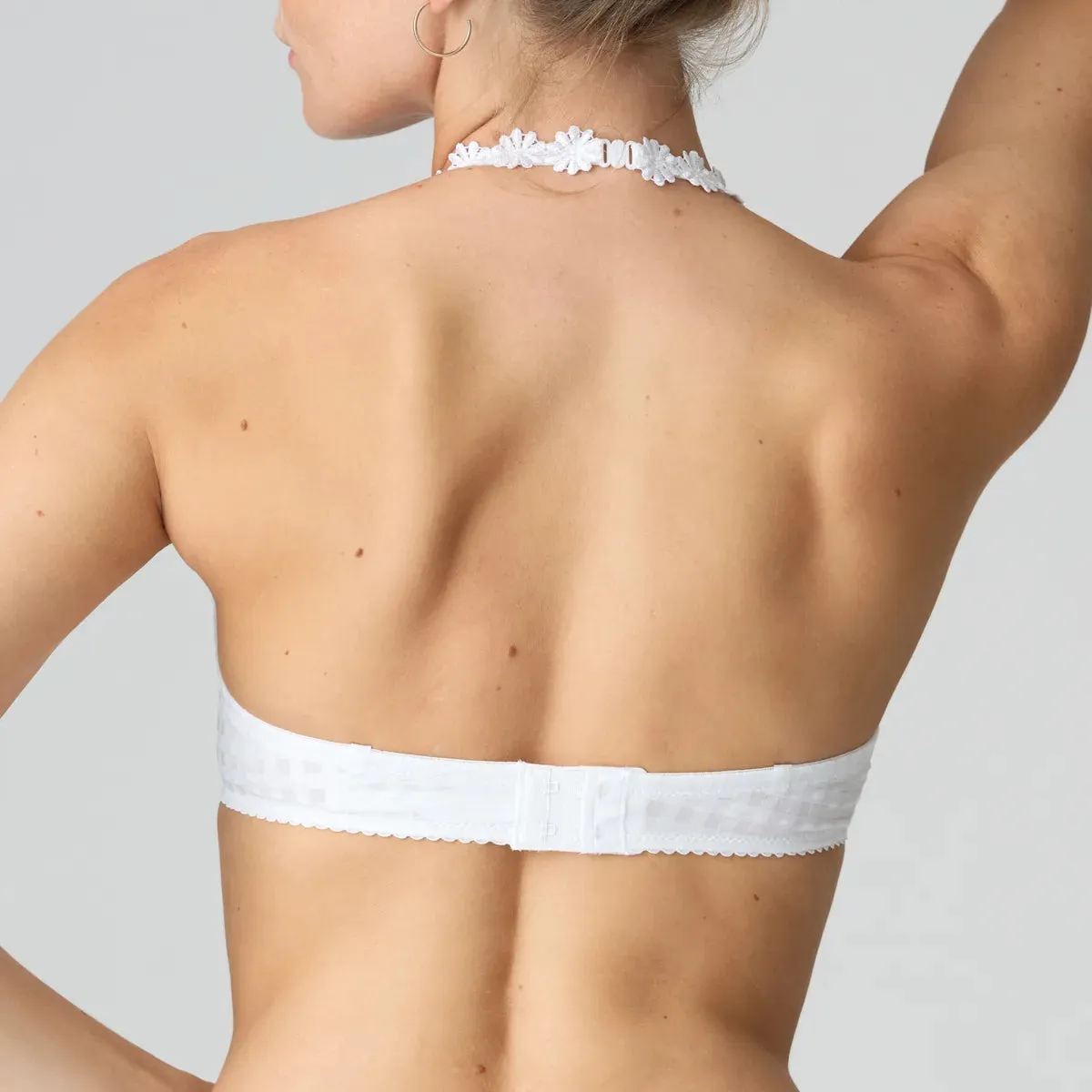 Avero Non Padded Full Cup Seamless Bra In White - Marie Jo