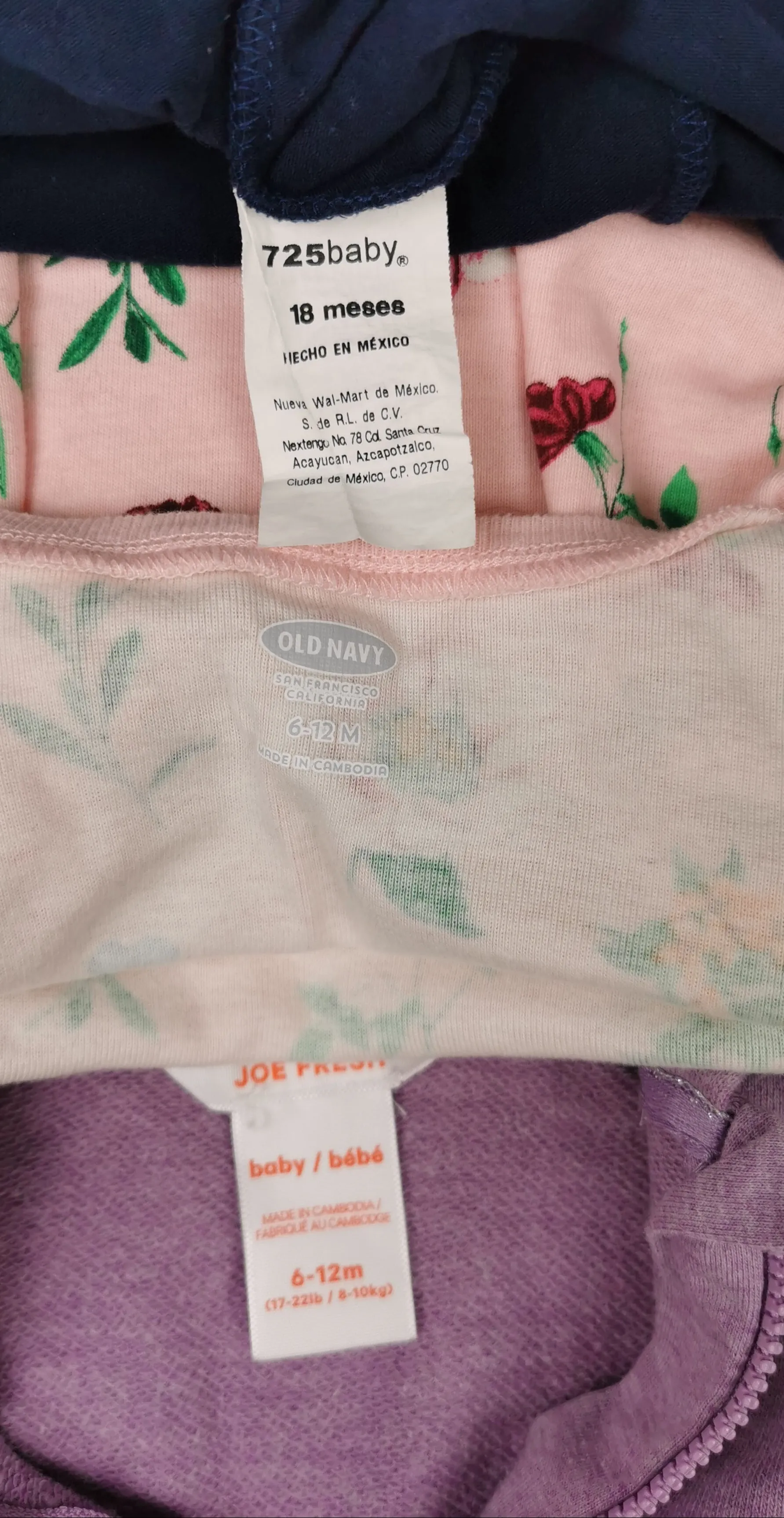 BABY GIRL SIZE 6/12 MONTHS - 3 Piece Mix N Match Outfit EUC B24