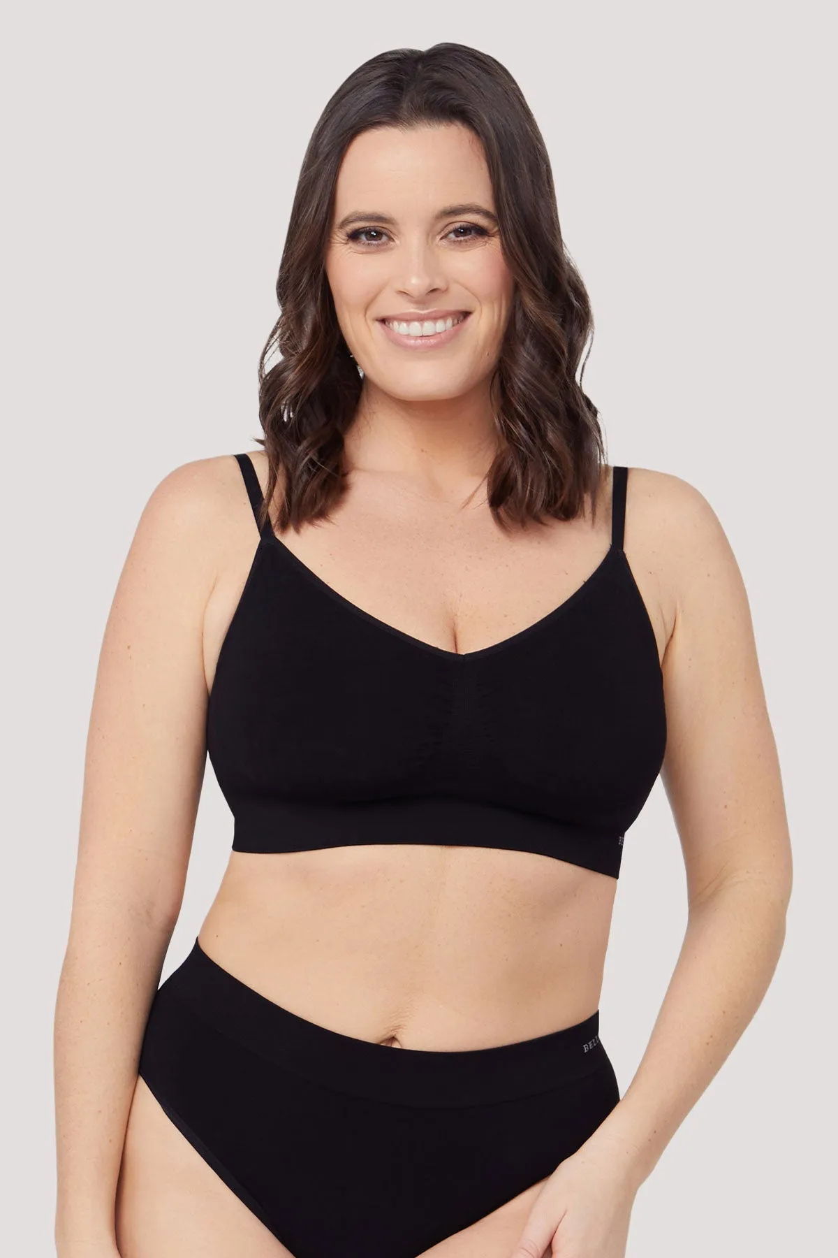 Bamboo Ultimate Skinny Strap Bra 2pk - No Returns