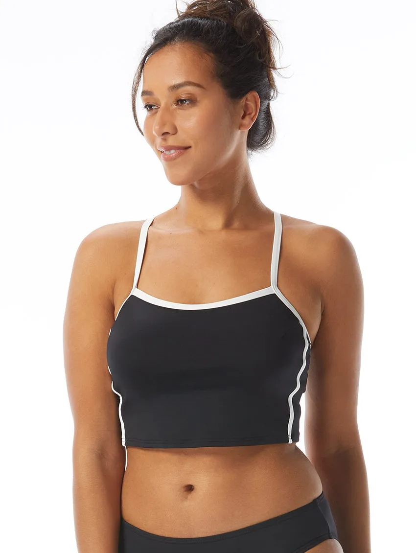 Beach House Racerback Crop Top