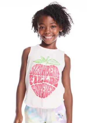 Beatles Strawberry Fields Muscle Tee