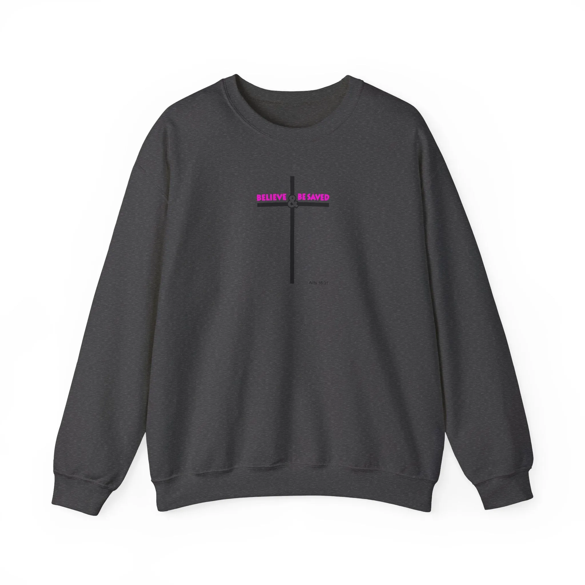 Believe & Be Saved 2.0 Women Unisex Heavy Blend™ Crewneck Sweatshirt