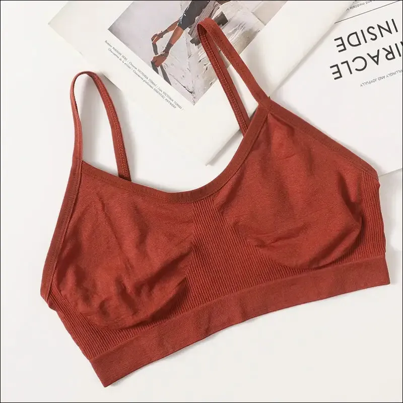 Best seamless bra for women | push up lingerie sports crop top