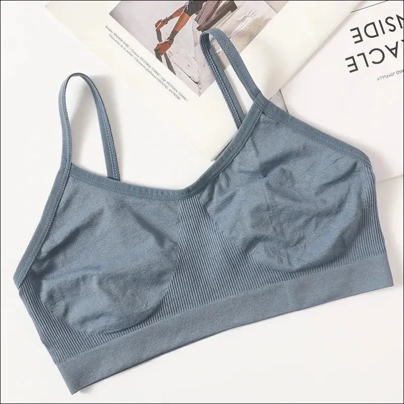 Best seamless bra for women | push up lingerie sports crop top