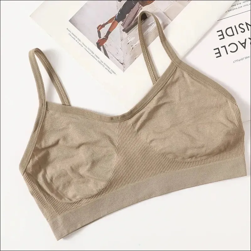 Best seamless bra for women | push up lingerie sports crop top