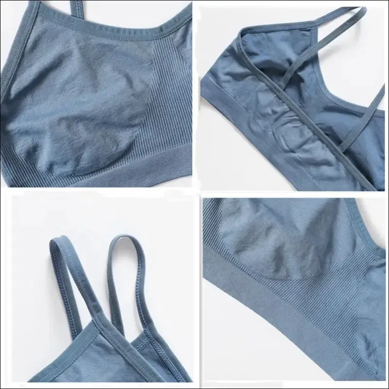 Best seamless bra for women | push up lingerie sports crop top
