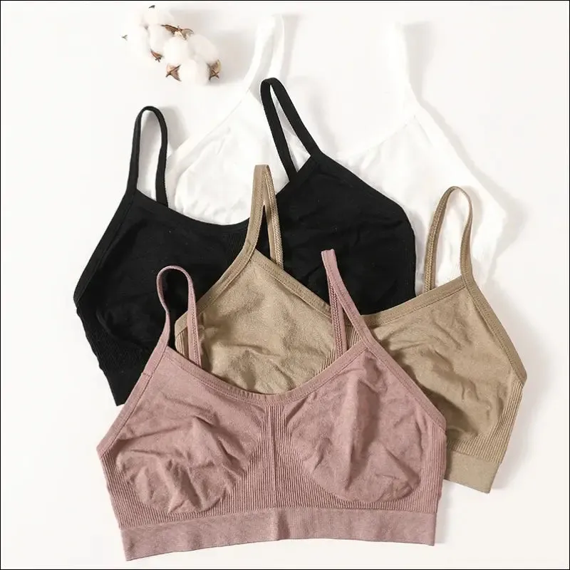 Best seamless bra for women | push up lingerie sports crop top