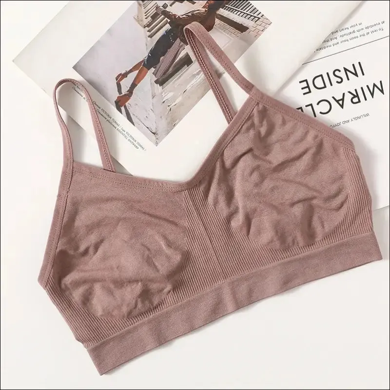 Best seamless bra for women | push up lingerie sports crop top