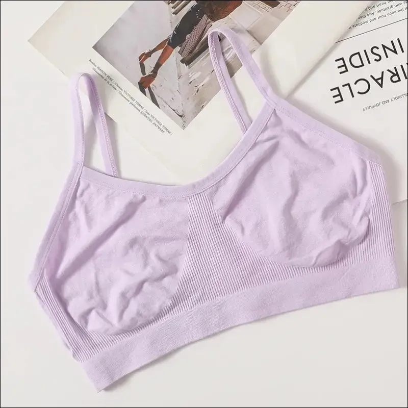 Best seamless bra for women | push up lingerie sports crop top