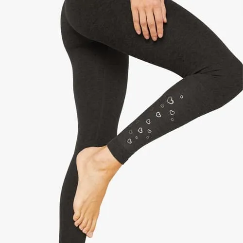 Beyond Yoga Hearts SoftShine High Waisted Midi Legging