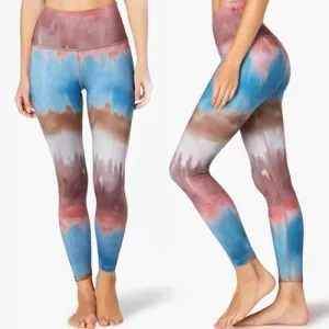 Beyond Yoga Lux Mantra Wash High Waisted Midi Legging