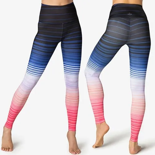 Beyond Yoga Lux Mantra Wash High Waisted Midi Legging