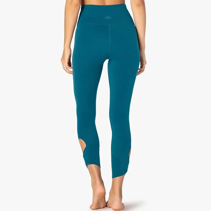 Beyond Yoga Plush & Ruched High Waisted Midi Legging
