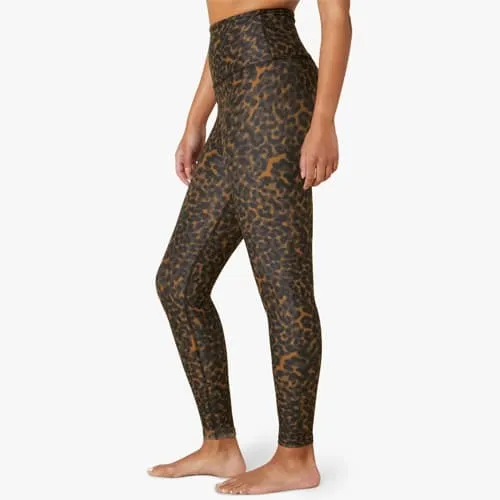 Beyond Yoga Softmark Caught In The Midi High Waisted Legging - Chai Tortoise