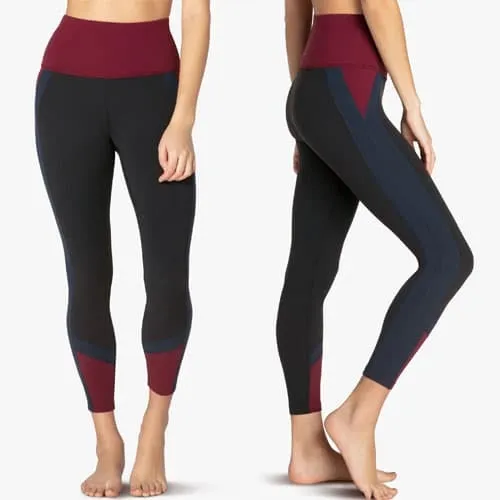 Beyond Yoga True Colorblock High Waisted Midi Legging