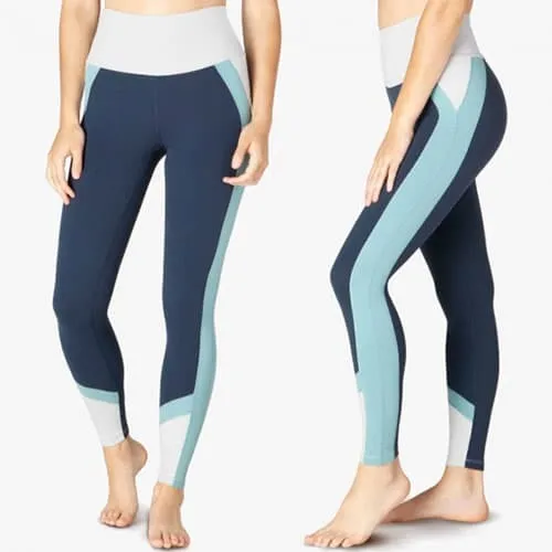 Beyond Yoga True Colorblock High Waisted Midi Legging
