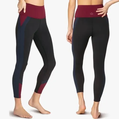 Beyond Yoga True Colorblock High Waisted Midi Legging