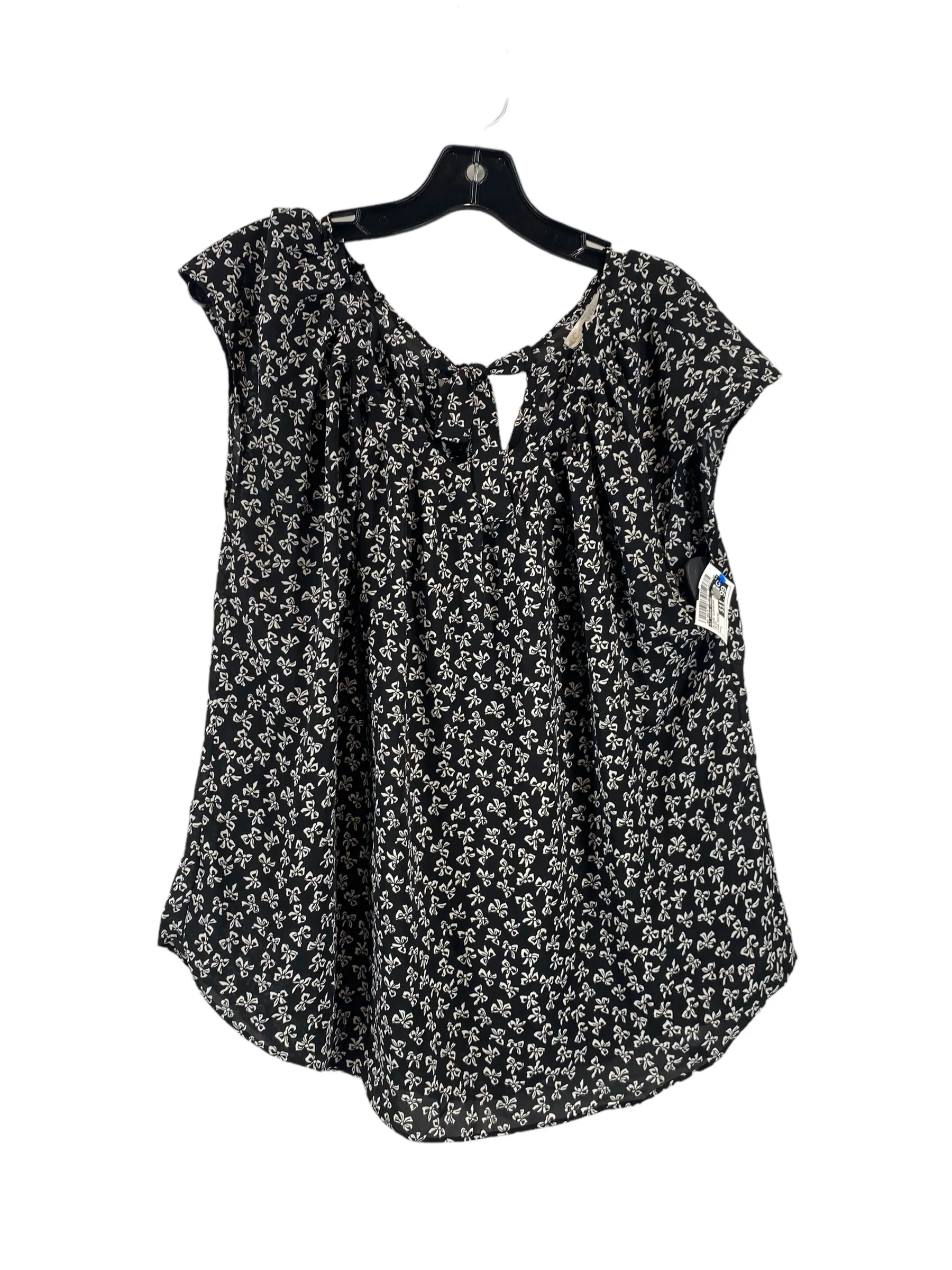 Black Blouse Sleeveless Lc Lauren Conrad, Size L