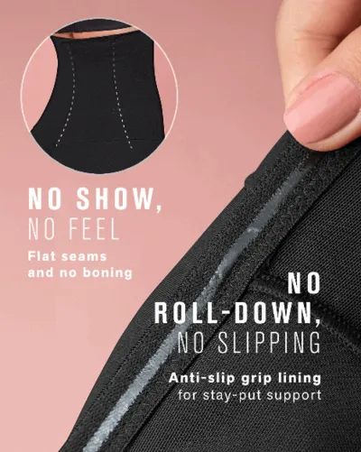 Black Color Extra High Waisted Firm Compression Legging