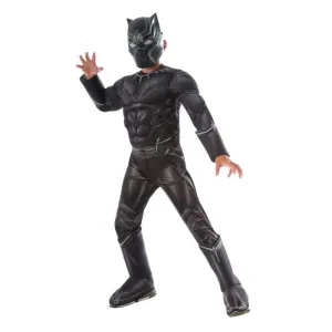 Black Panther Cw Deluxe Child Size M