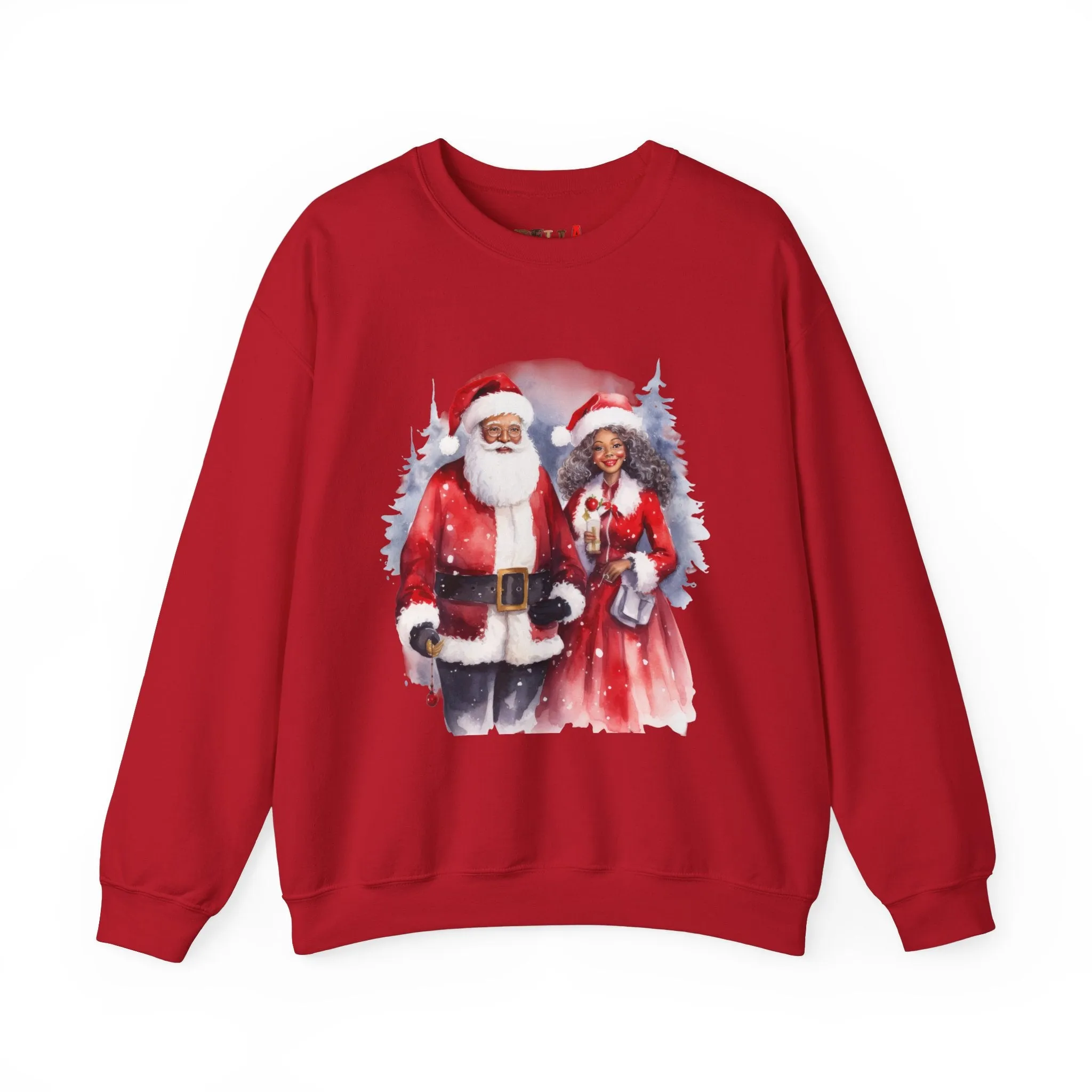 Black Santa 19 Unisex Heavy Blend™ Crewneck Sweatshirt