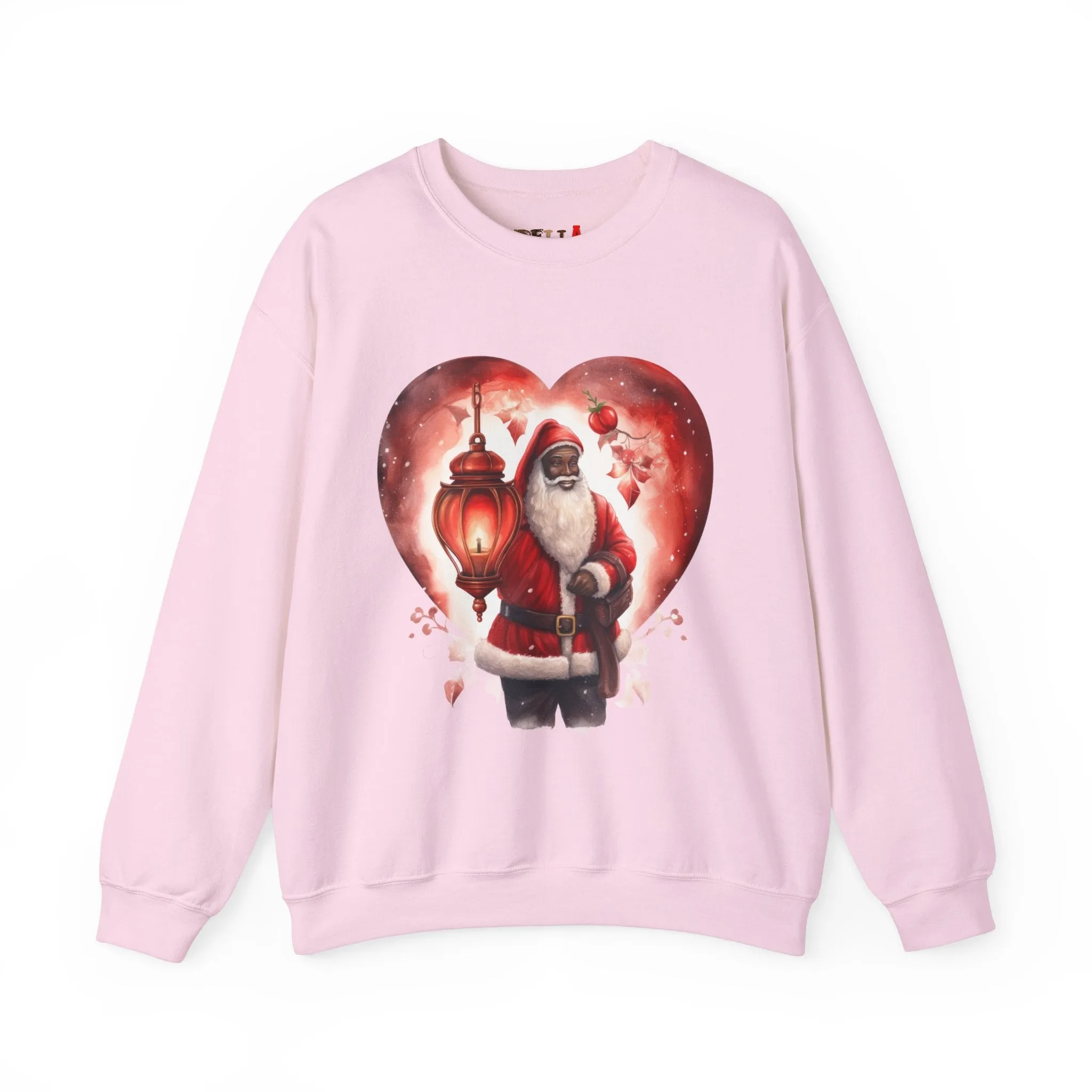 Black Santa 49 Unisex Heavy Blend™ Crewneck Sweatshirt