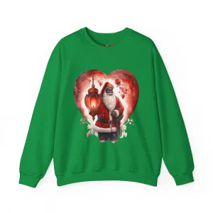 Black Santa 49 Unisex Heavy Blend™ Crewneck Sweatshirt